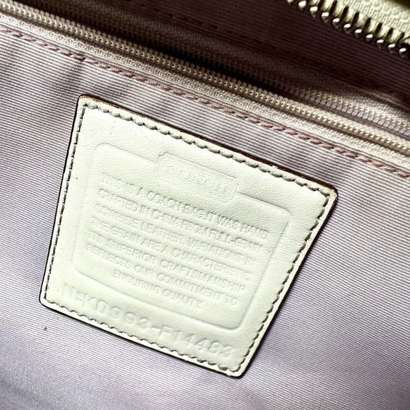 Coach Women’s Bleecker Leather Tote Shoulder Bag - Picture 10 of 13